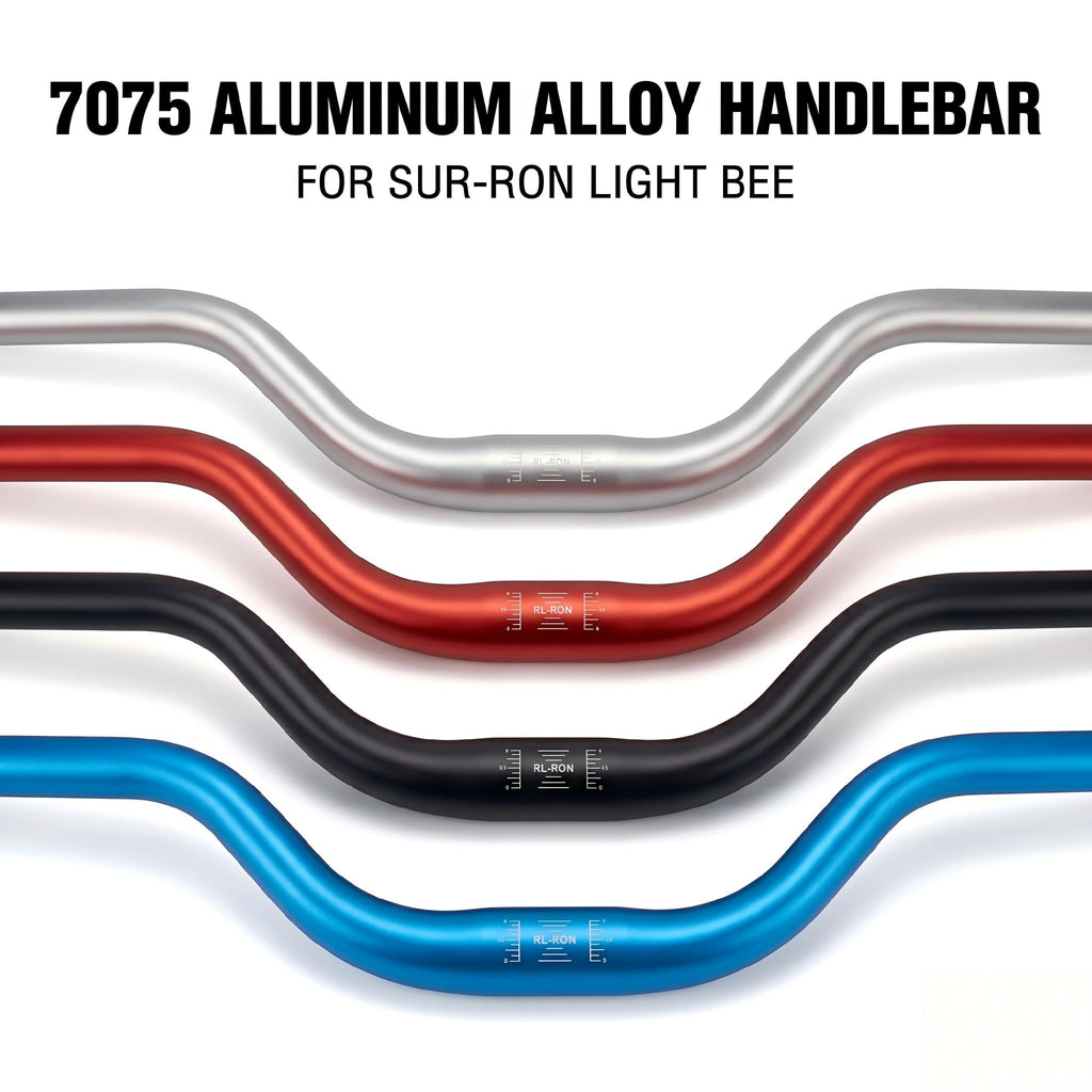 JFG Racing 7075 Aluminum Riser Handlebar for Sur Ron Light Bee & Talaria Sting