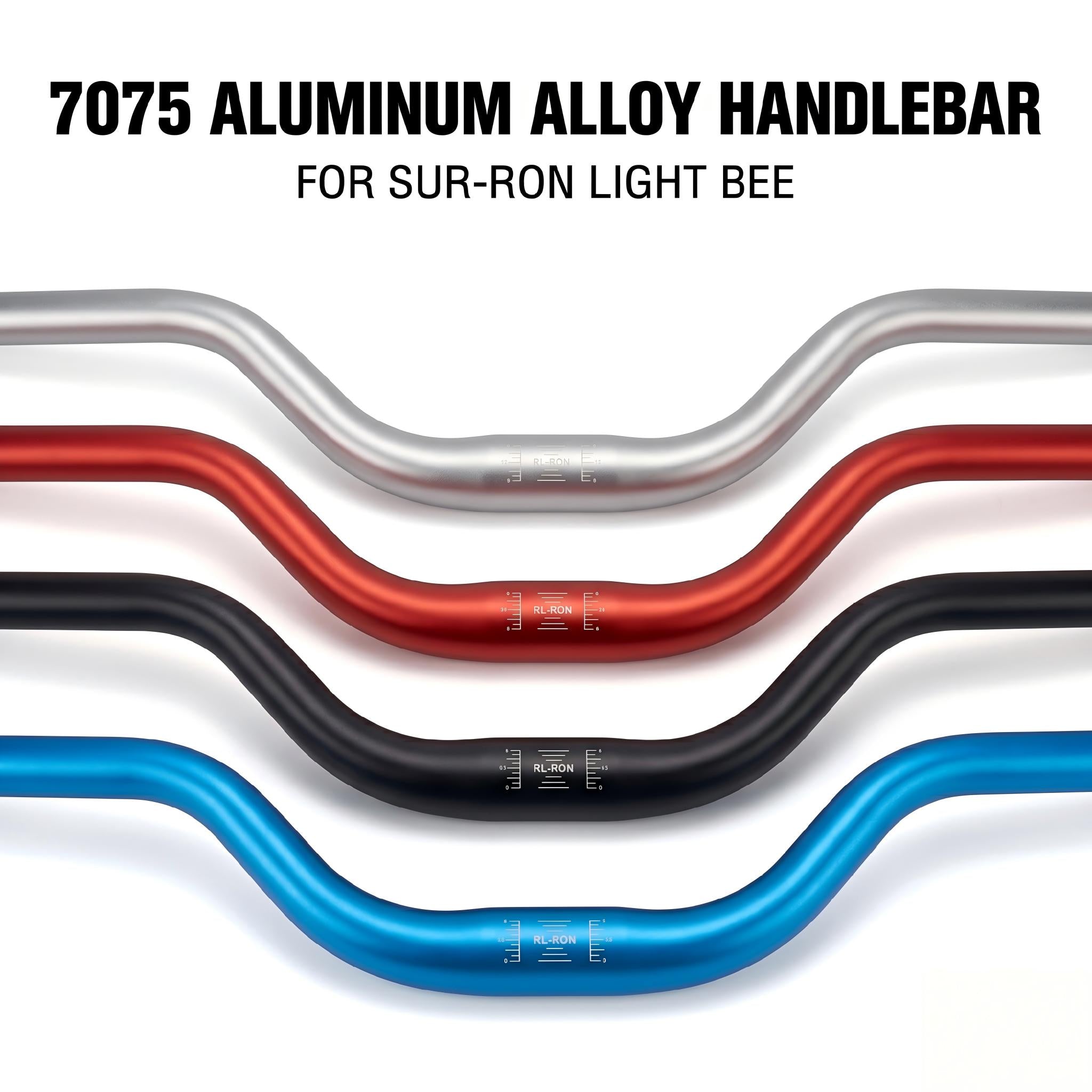 JFG Racing 7075 Aluminum Riser Handlebar for Sur Ron Light Bee & Talaria Sting